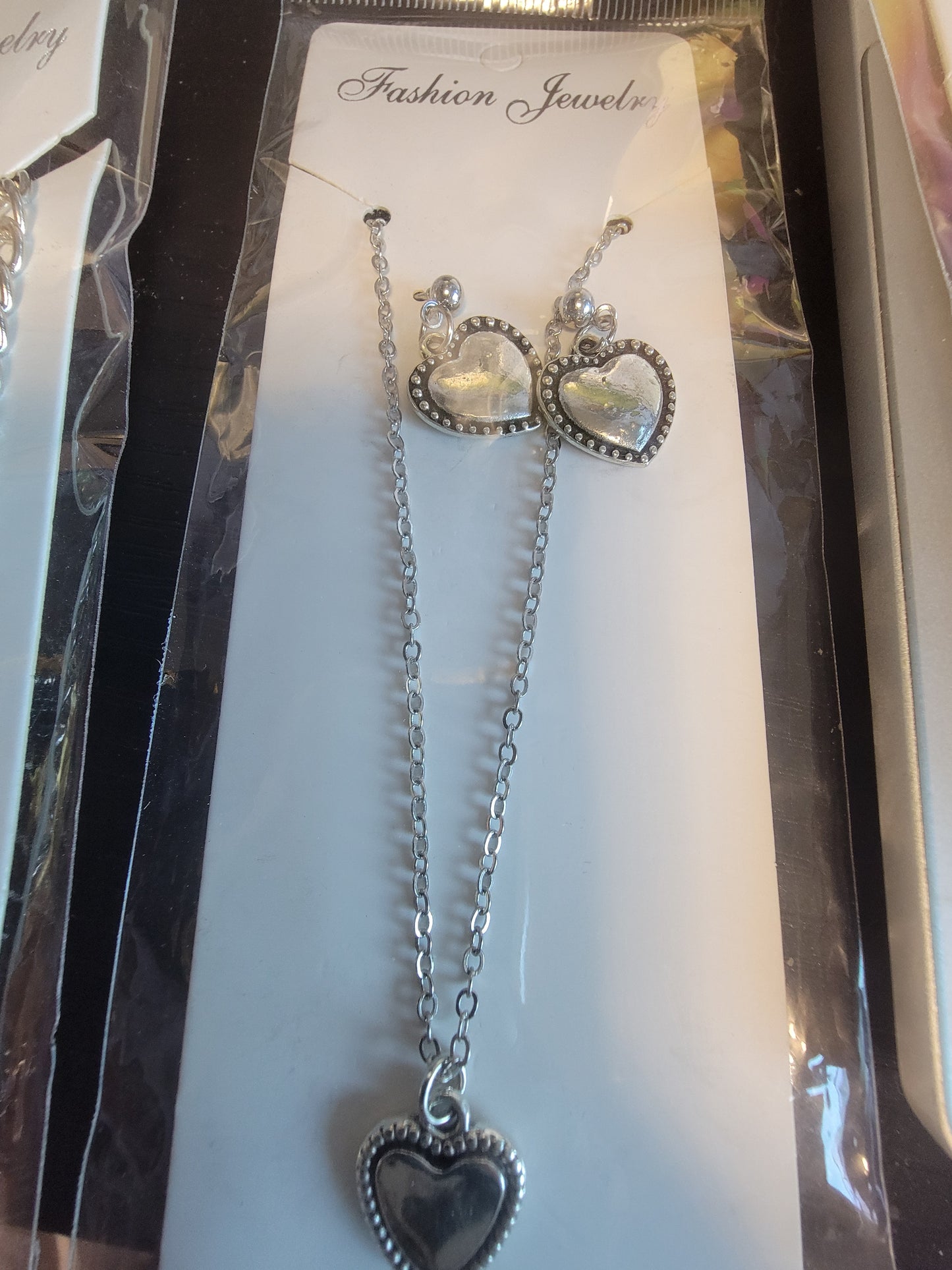 Gothic/Victorian Earring/Necklace Combo