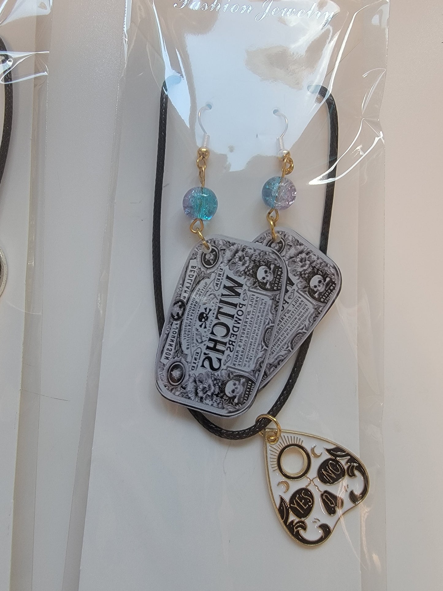 Gothic/Victorian Earring/Necklace Combo